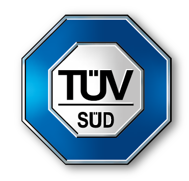 Proven quality with TÜV certification