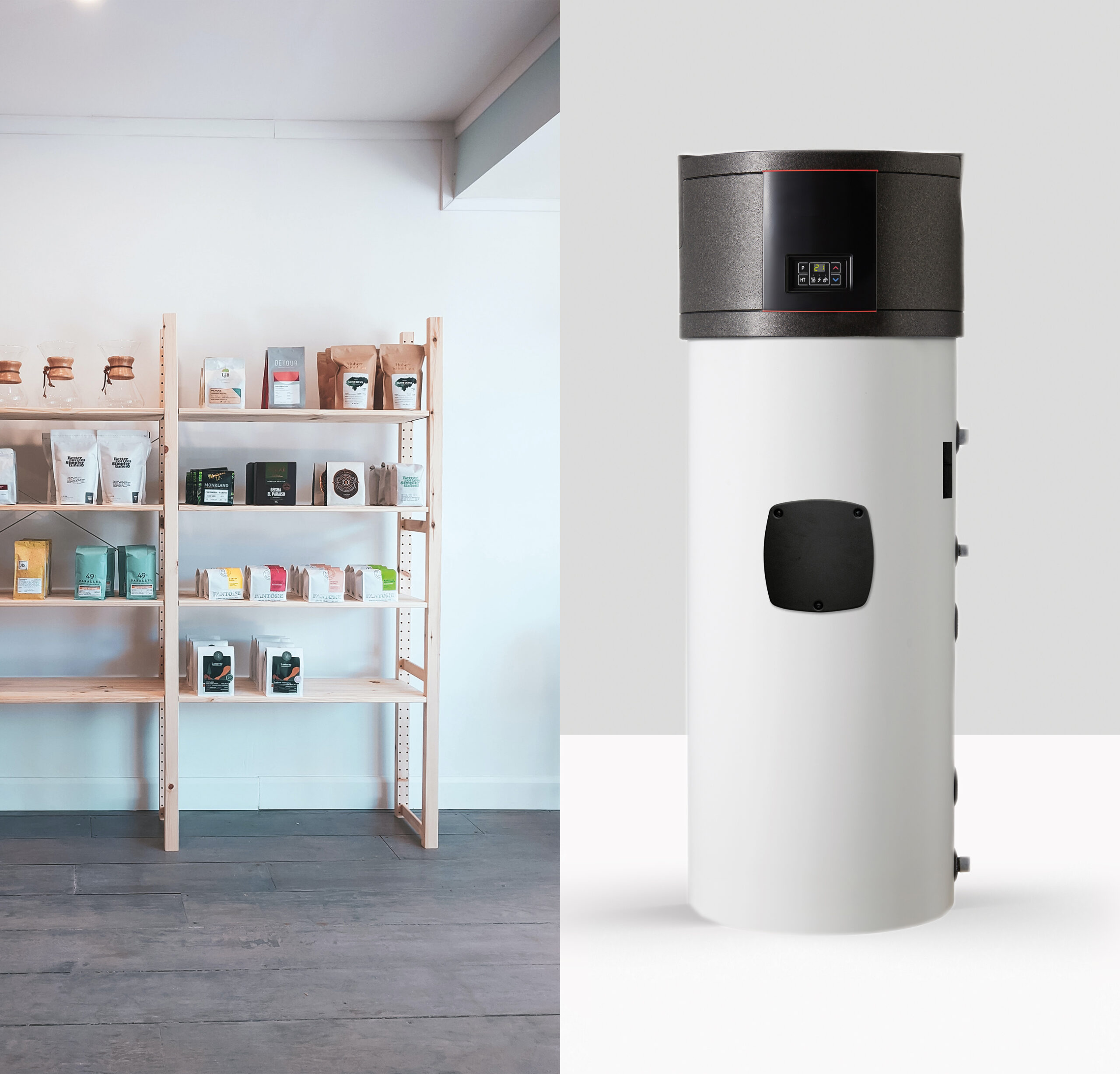 COOLING A CELLAR OR STORAGE ROOM