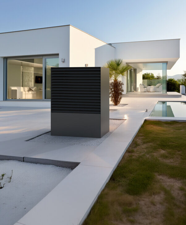 Works with underfloor heating, buffer storage, and PV systems