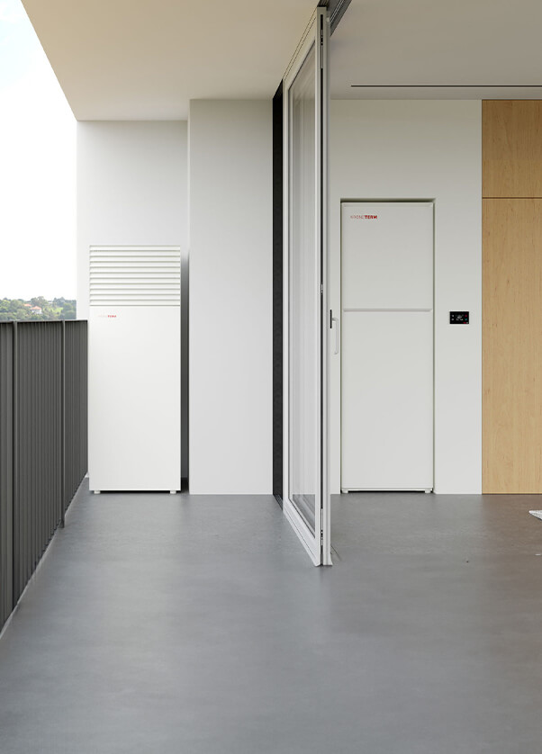 Can I install a heat pump in a small space? 