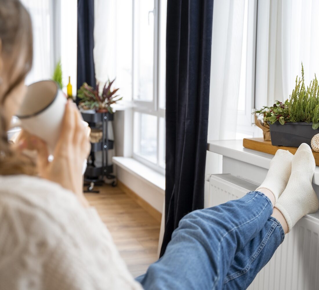 Heat Pump with Radiators